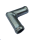Соединитель угловой 90 гр. D-12 мм сталь